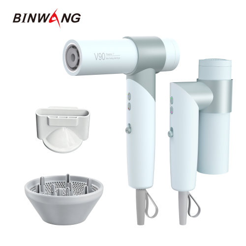 BINWANG V90 OEM/ODM High-Speed Brushless Hair Dryer - Global Voltage 1200W Salon Blow Dryer